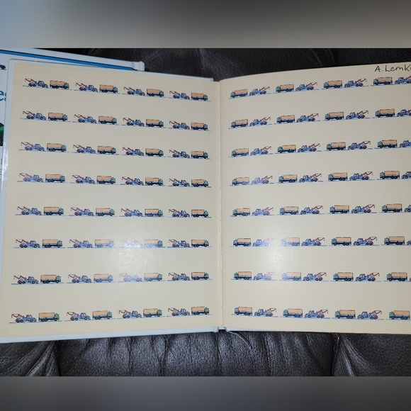 French Children's Books Transportation Themed Les Voitures Les Camions Ages 3+ - Picture 5 of 8